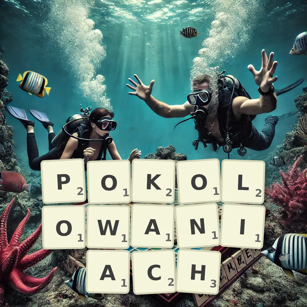 Lista słów z liter POKOŁOWANIACH Słowa z liter POKOŁOWANIACH