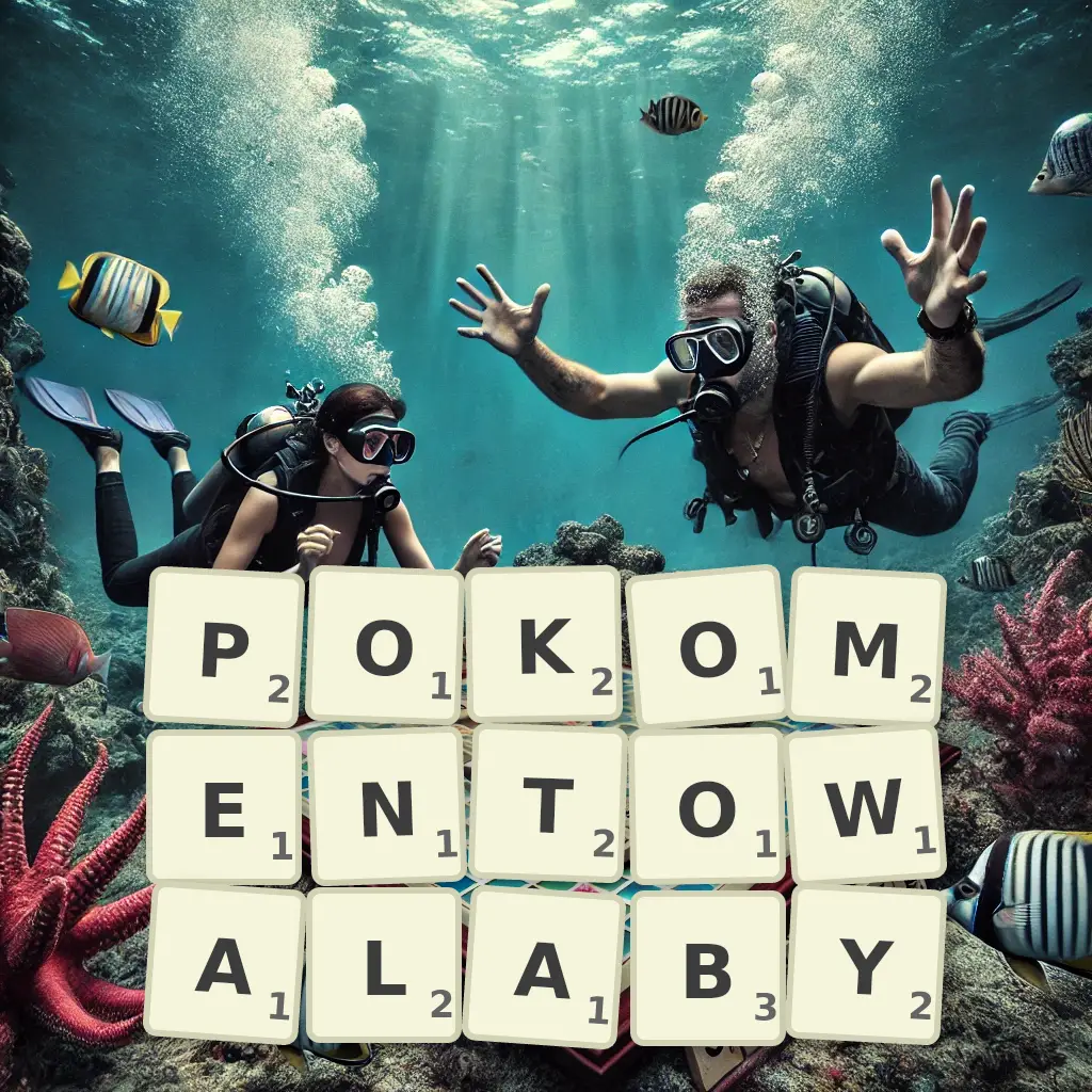 Słowa z liter POKOMENTOWAŁABY
