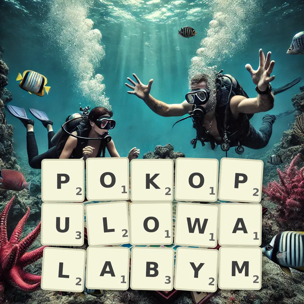 Słowa z liter POKOPULOWAŁABYM