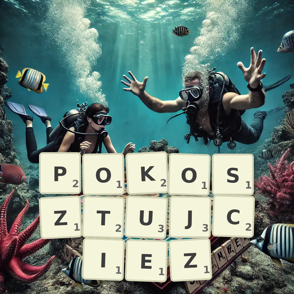 Słowa z liter POKOSZTUJCIEŻ