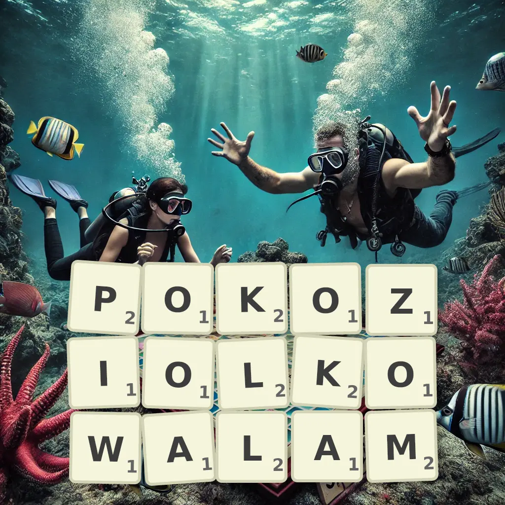 Słowa z liter POKOZIOŁKOWAŁAM