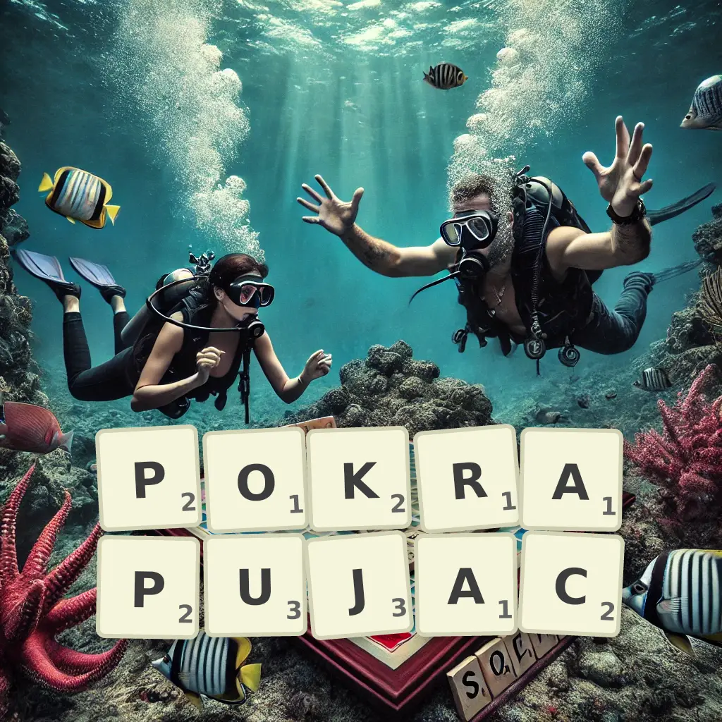 Słowa z liter POKRAPUJĄC