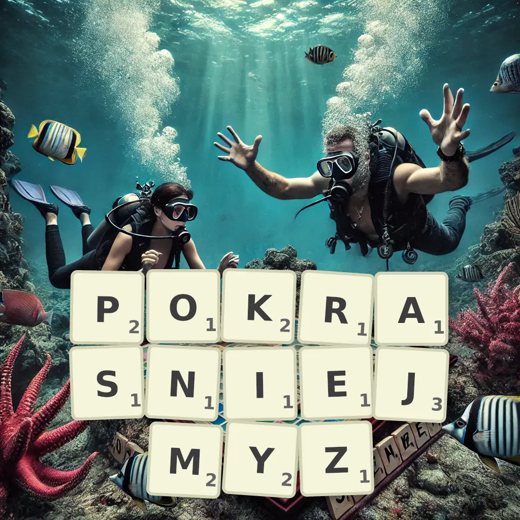 Lista słów z liter POKRAŚNIEJMYŻ Słowa z liter POKRAŚNIEJMYŻ
