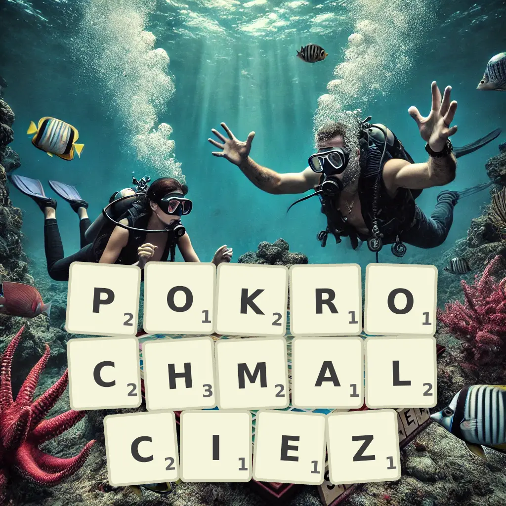 Słowa z liter POKROCHMALCIEŻ