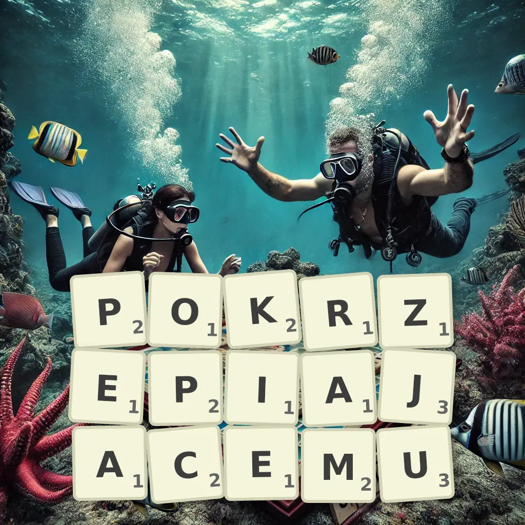 Słowa z liter POKRZEPIAJĄCEMU