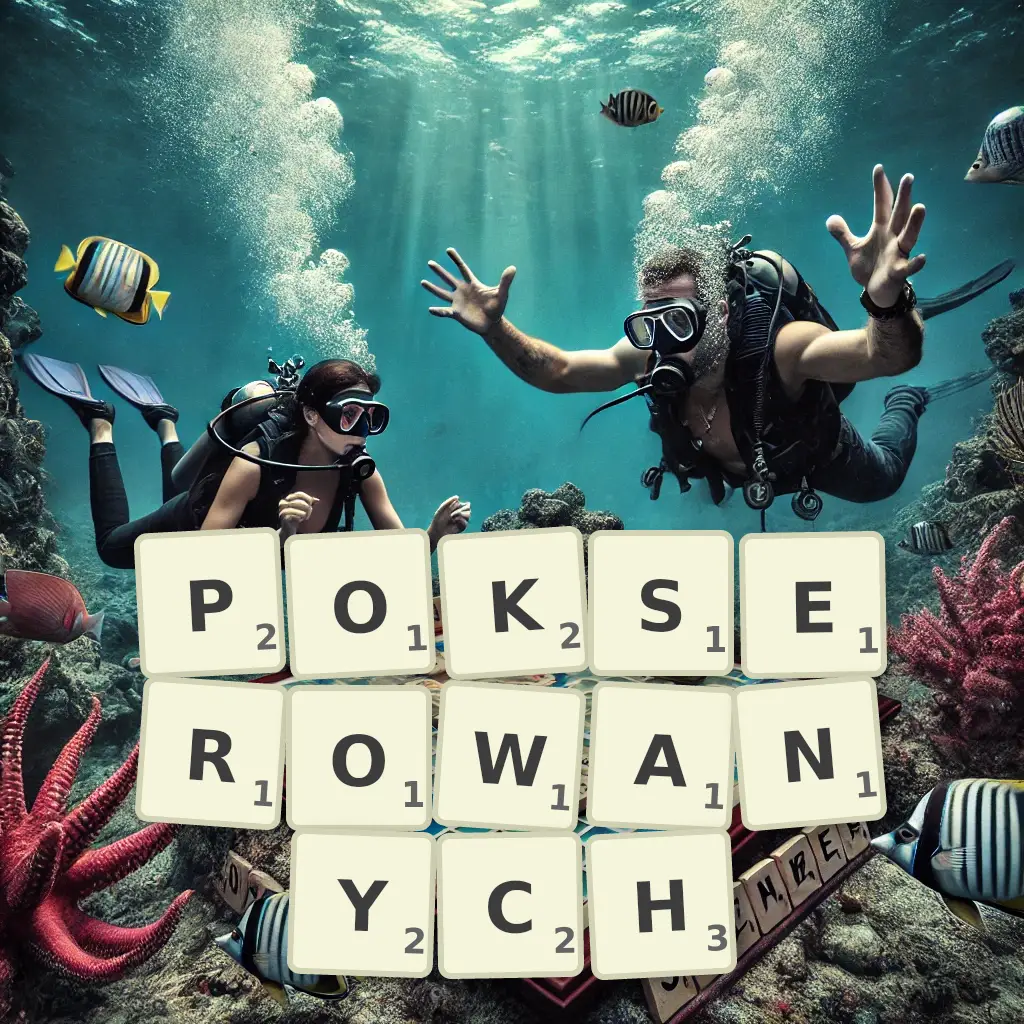 Słowa z liter POKSEROWANYCH