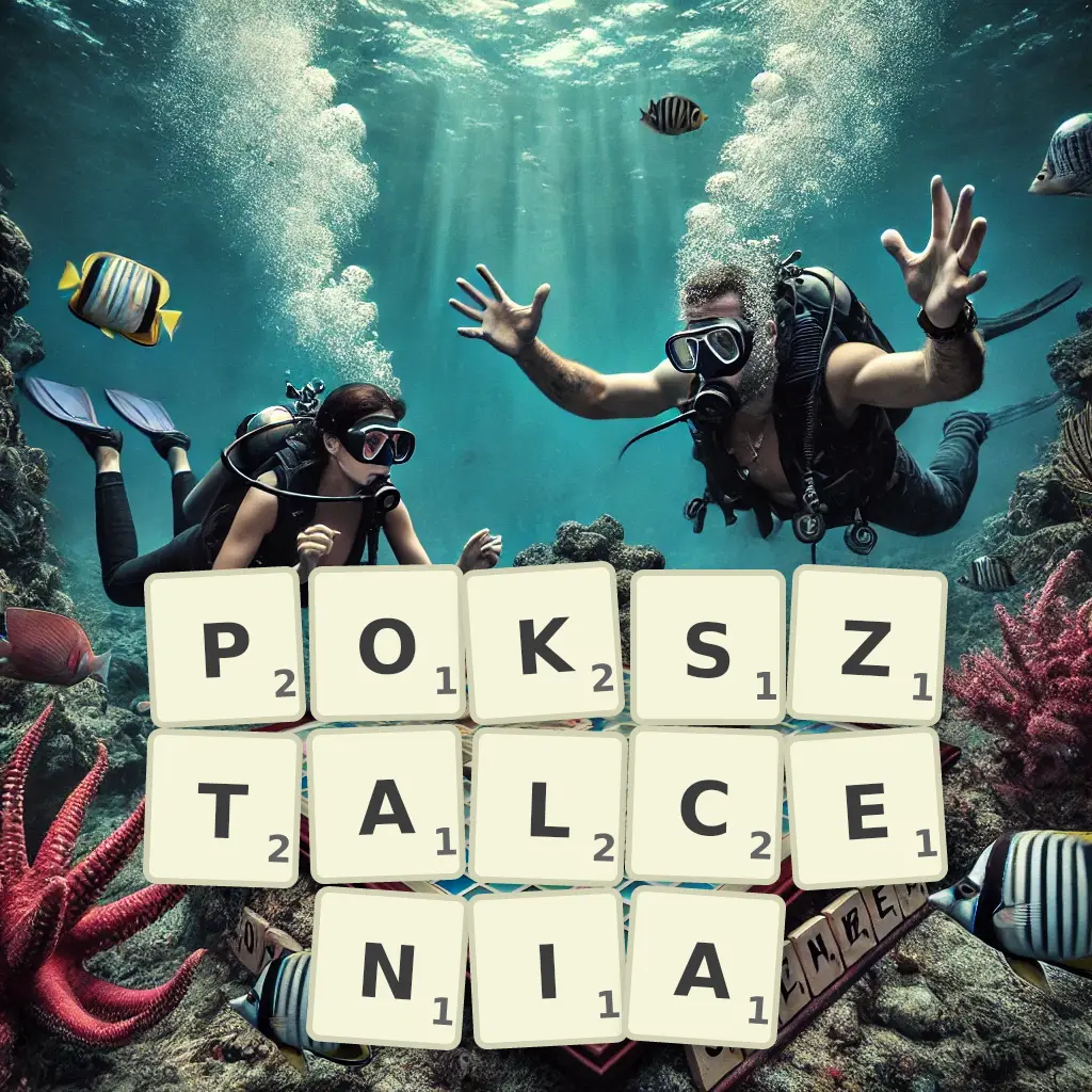 Słowa z liter POKSZTAŁCENIA