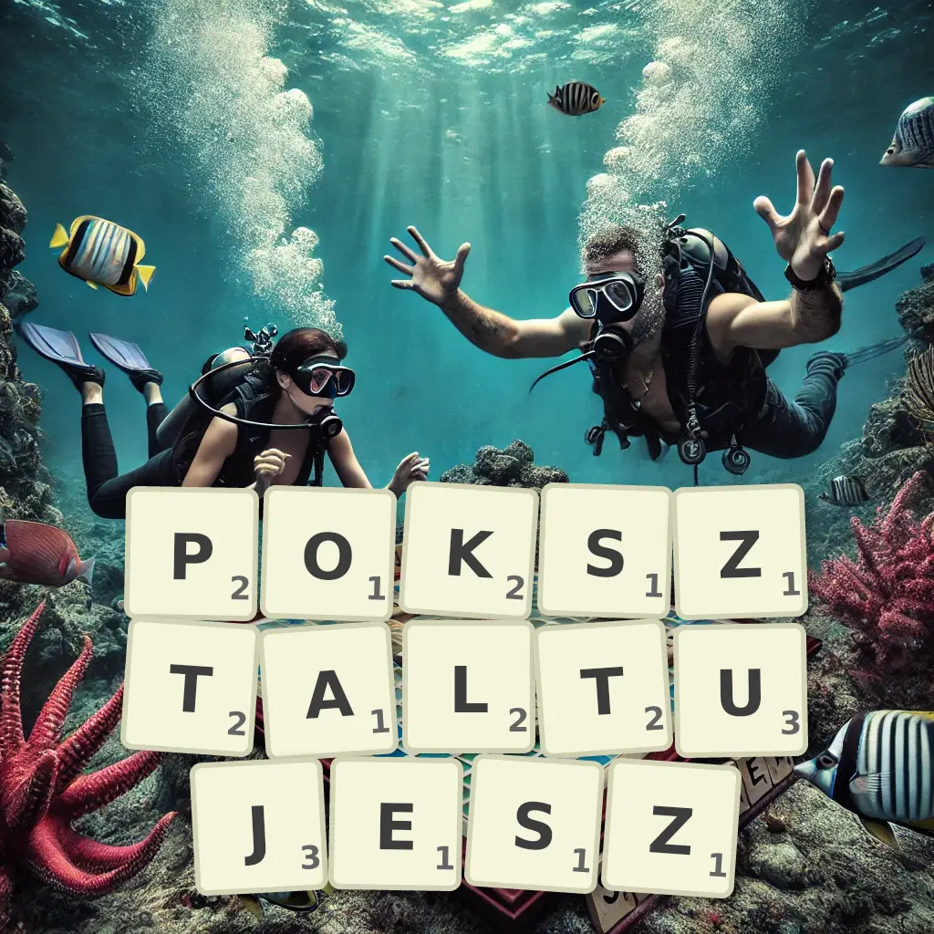 Słowa z liter POKSZTAŁTUJESZ