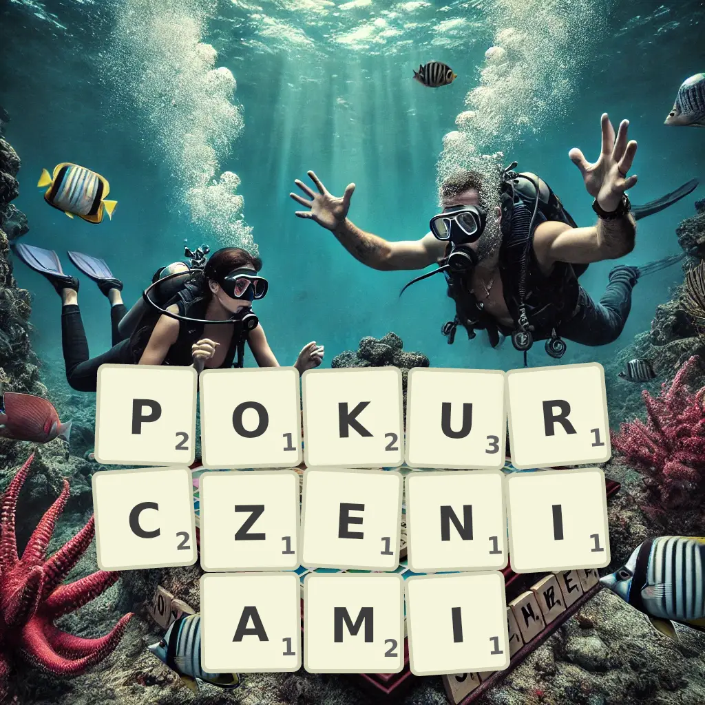 Słowa z liter POKURCZENIAMI