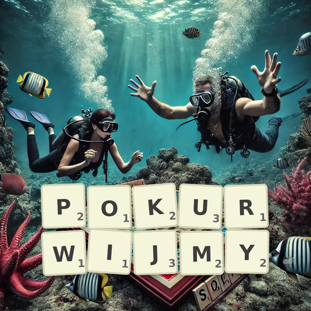 Słowa z liter POKURWIJMY