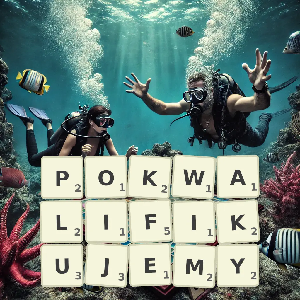 Lista słów z liter POKWALIFIKUJEMY Słowa z liter POKWALIFIKUJEMY