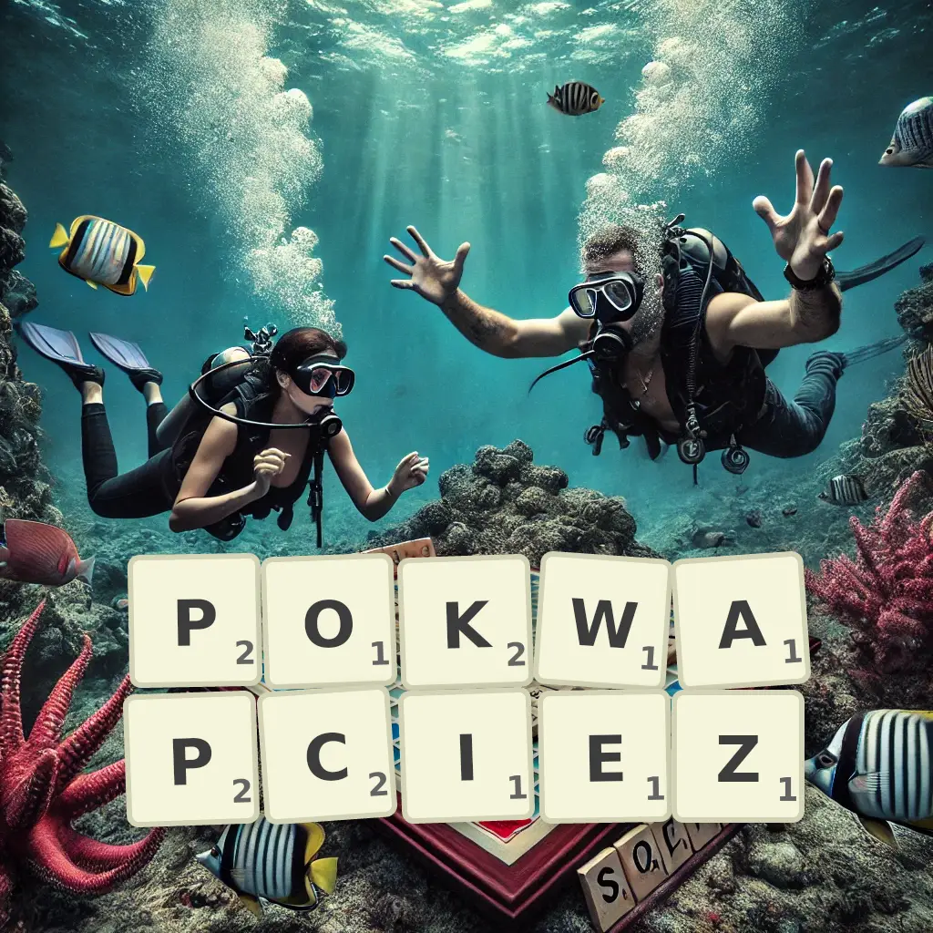Słowa z liter POKWAPCIEŻ
