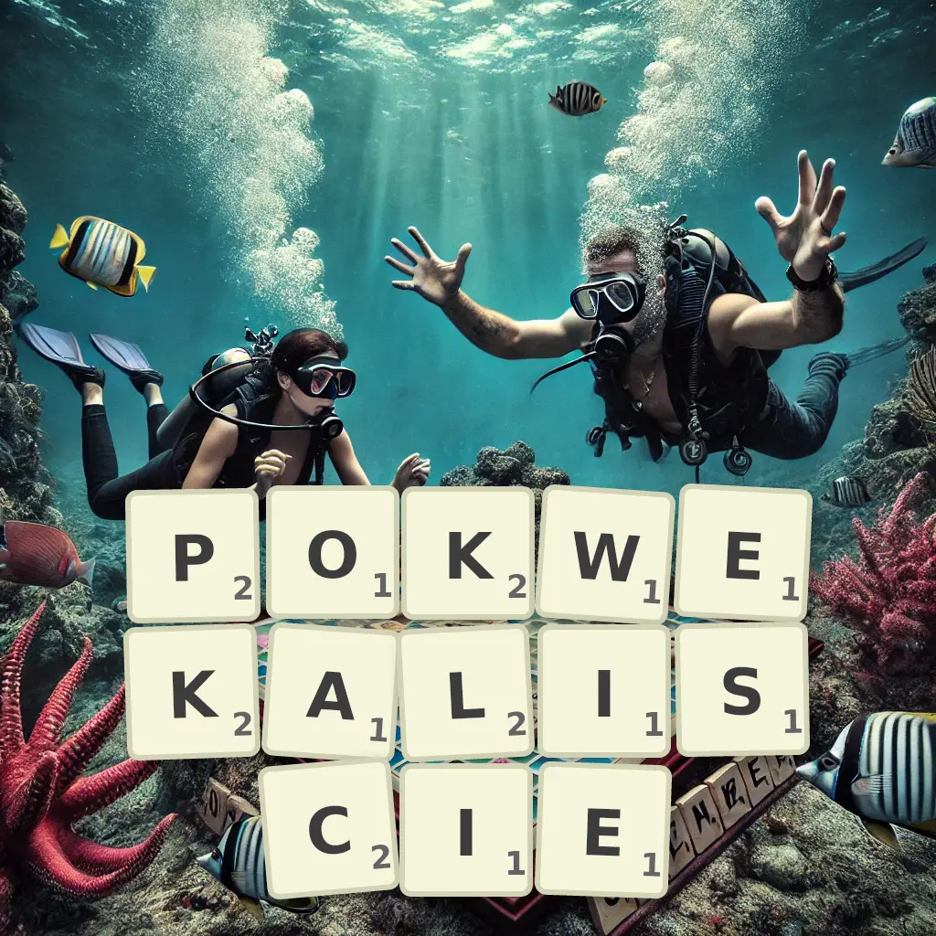 Słowa z liter POKWĘKALIŚCIE