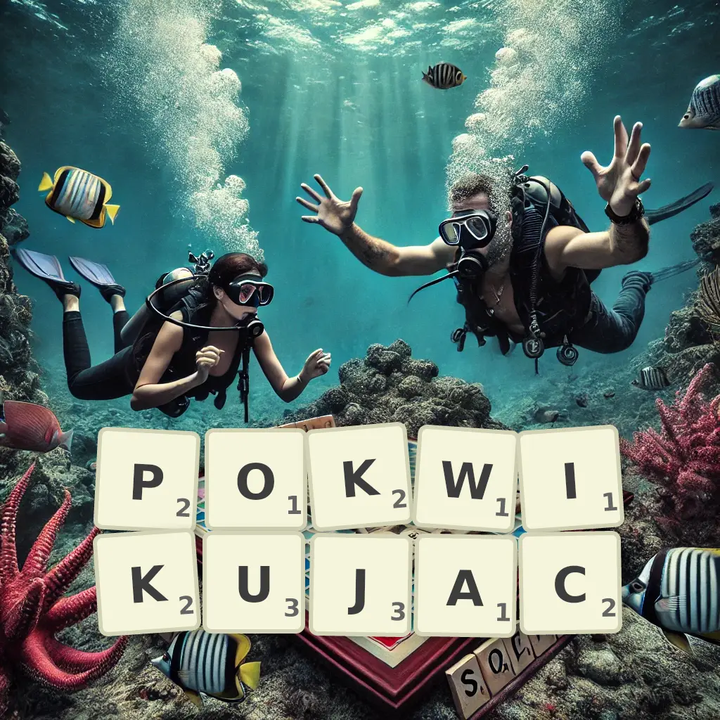 Słowa z liter POKWIKUJĄC