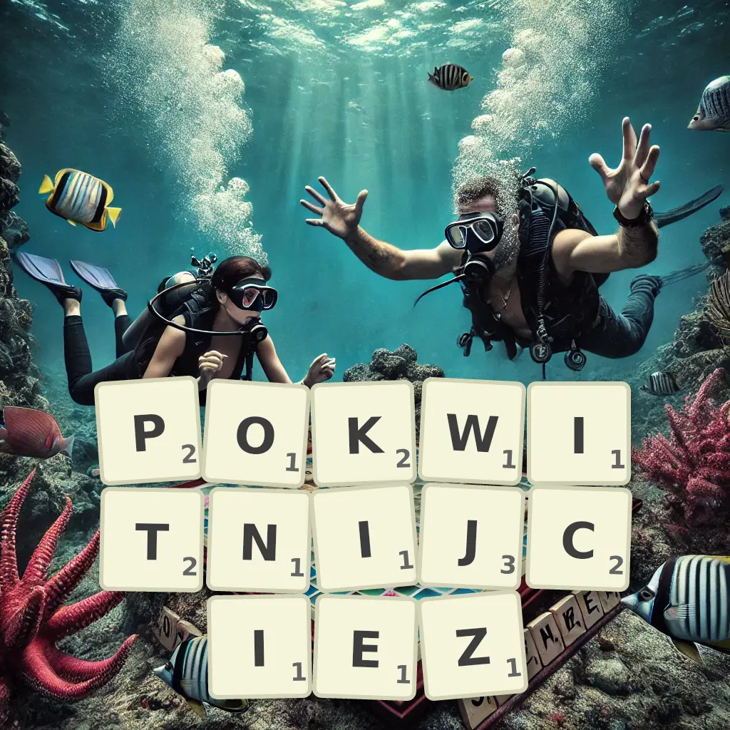 Lista słów z liter POKWITNIJCIEŻ Słowa z liter POKWITNIJCIEŻ
