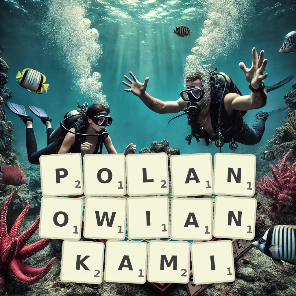 Słowa z liter POLANOWIANKAMI