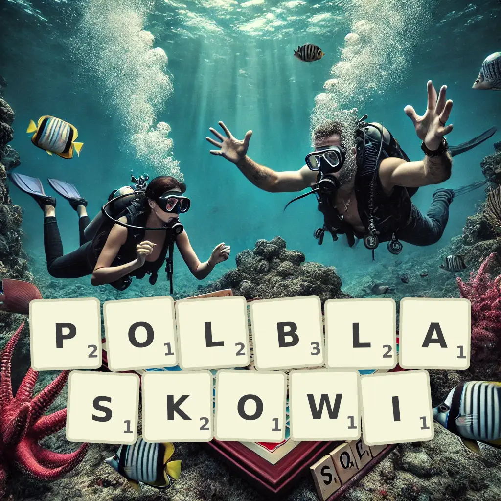 Słowa z liter PÓŁBLASKOWI