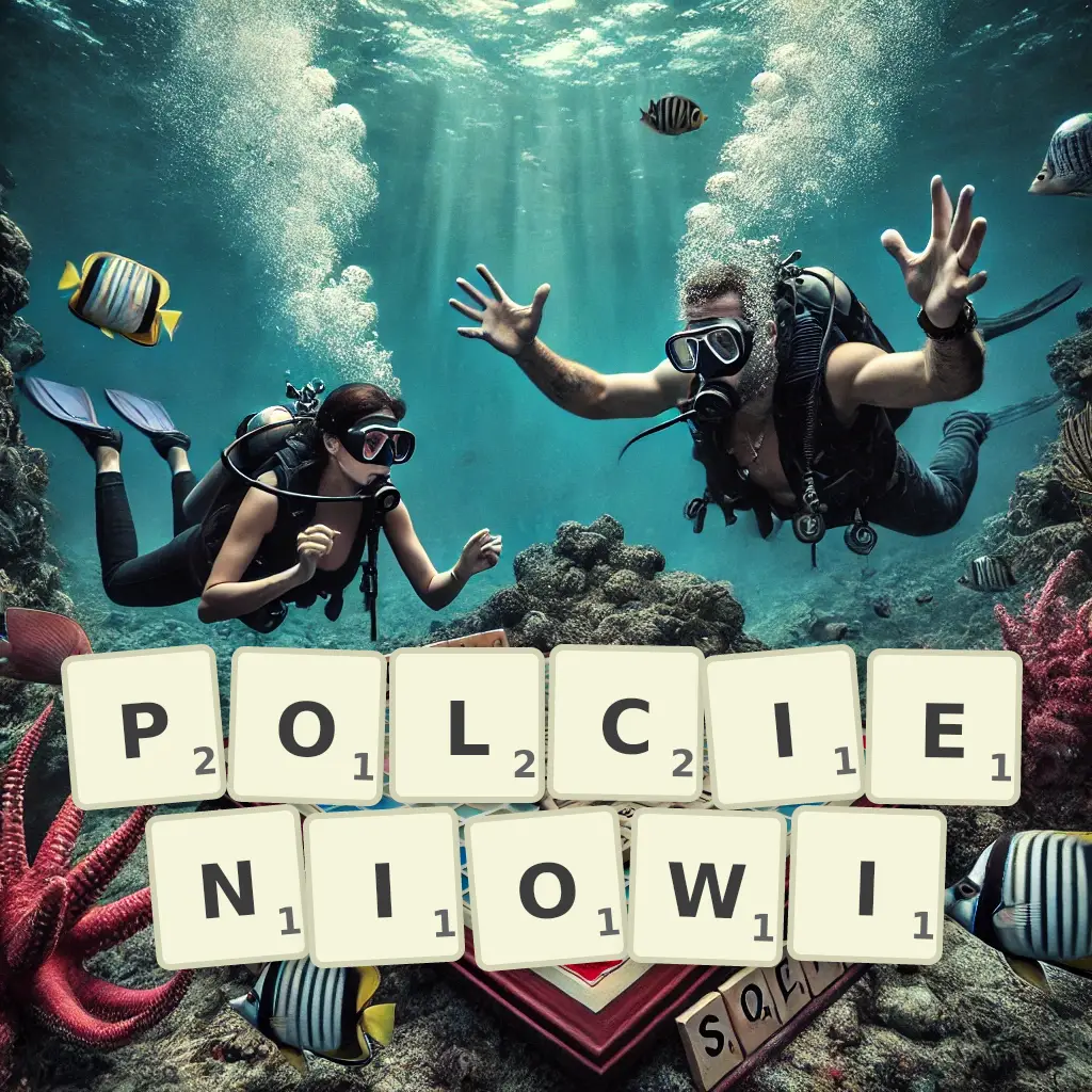 Słowa z liter PÓŁCIENIOWI