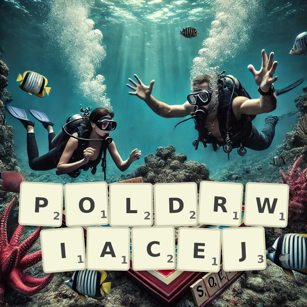 Słowa z liter PÓŁDRWIĄCEJ