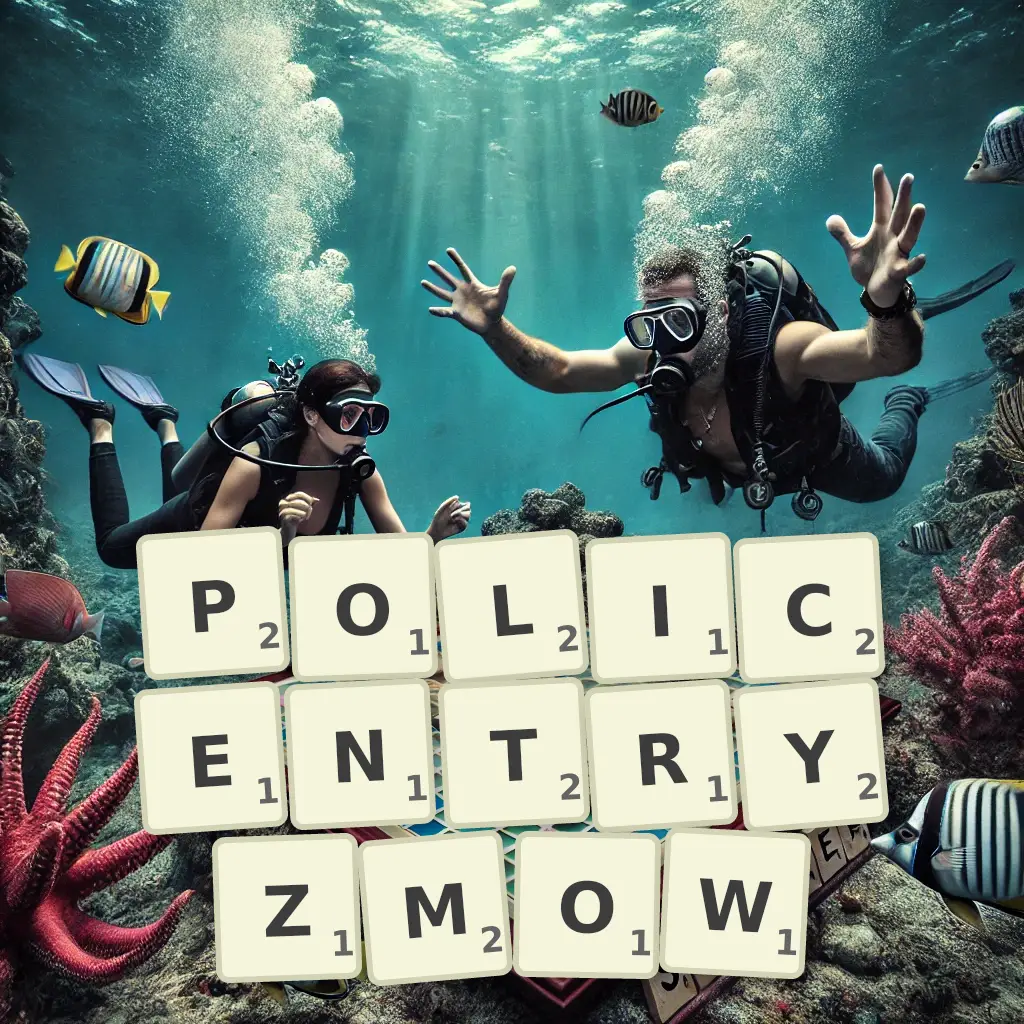 Słowa z liter POLICENTRYZMÓW