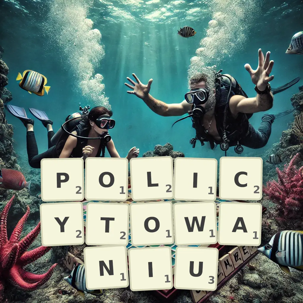 Słowa z liter POLICYTOWANIU