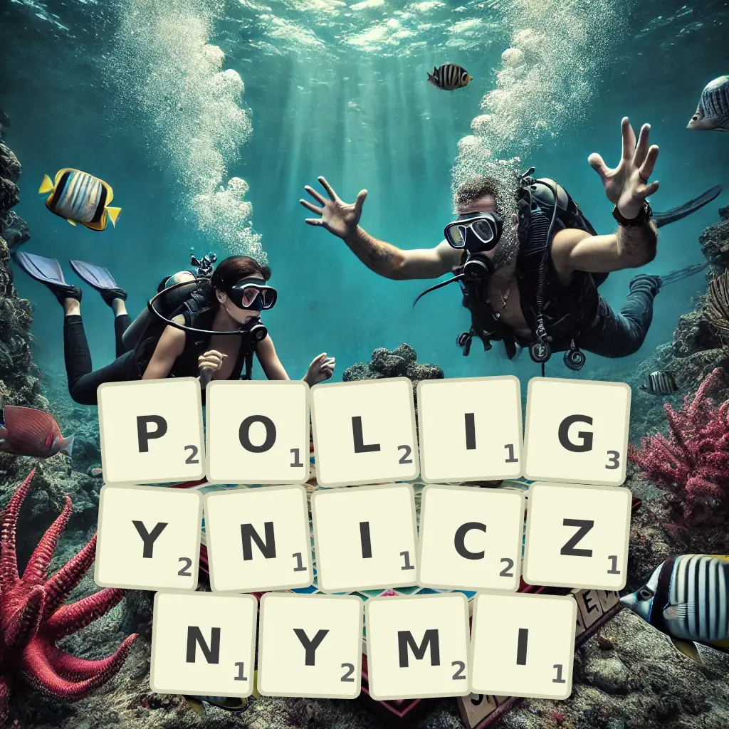 Lista słów z liter POLIGYNICZNYMI Słowa z liter POLIGYNICZNYMI