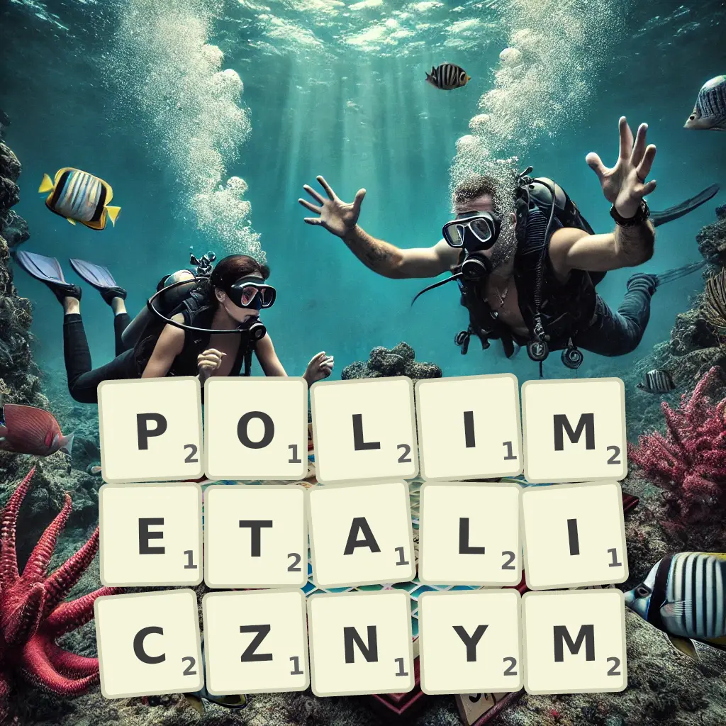 Lista słów z liter POLIMETALICZNYM Słowa z liter POLIMETALICZNYM