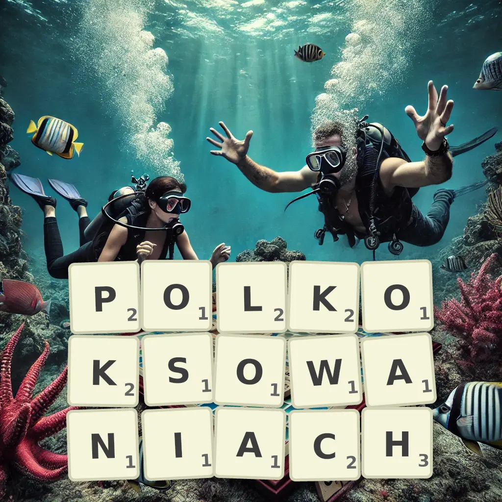 Słowa z liter PÓŁKOKSOWANIACH