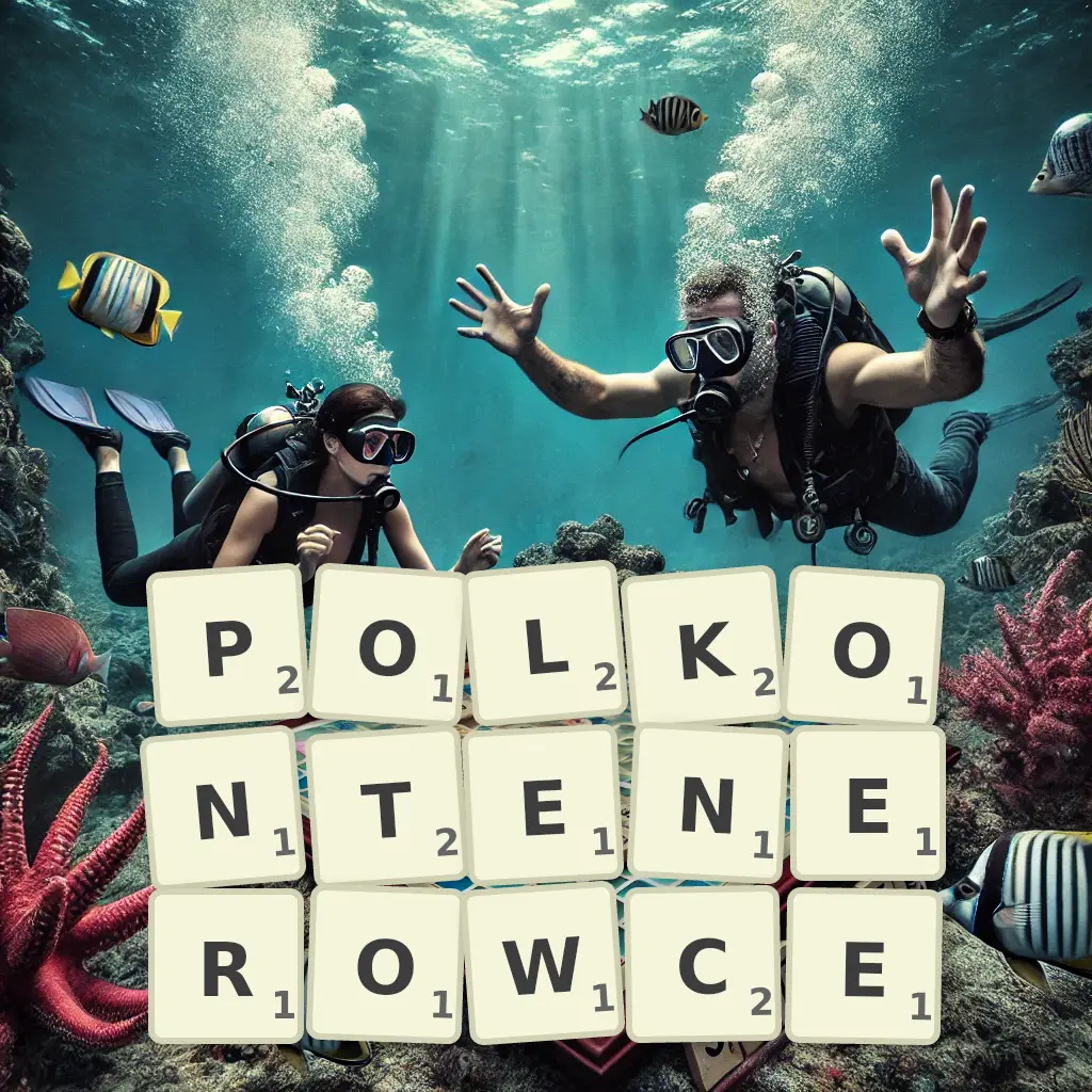 Słowa z liter PÓŁKONTENEROWCE