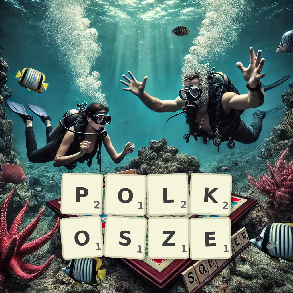 Słowa z liter PÓŁKOSZE
