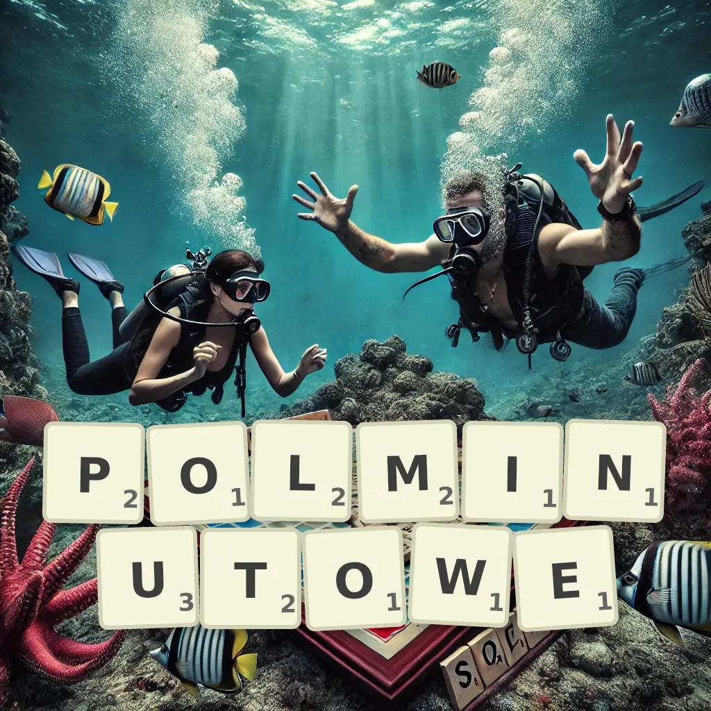 Słowa z liter PÓŁMINUTOWE