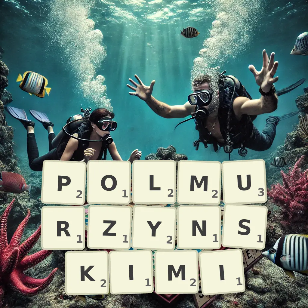 Słowa z liter PÓŁMURZYŃSKIMI