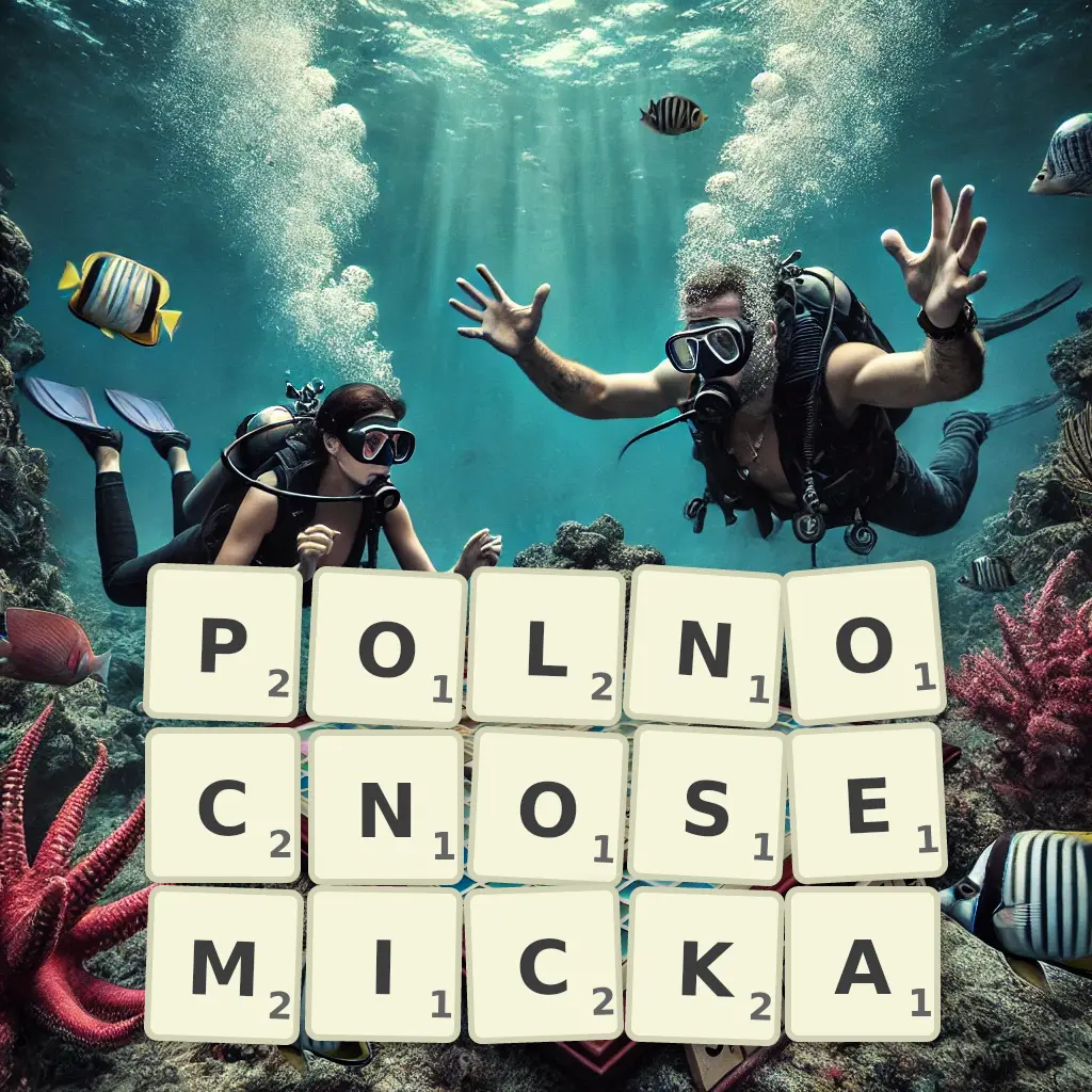 Słowa z liter PÓŁNOCNOSEMICKĄ