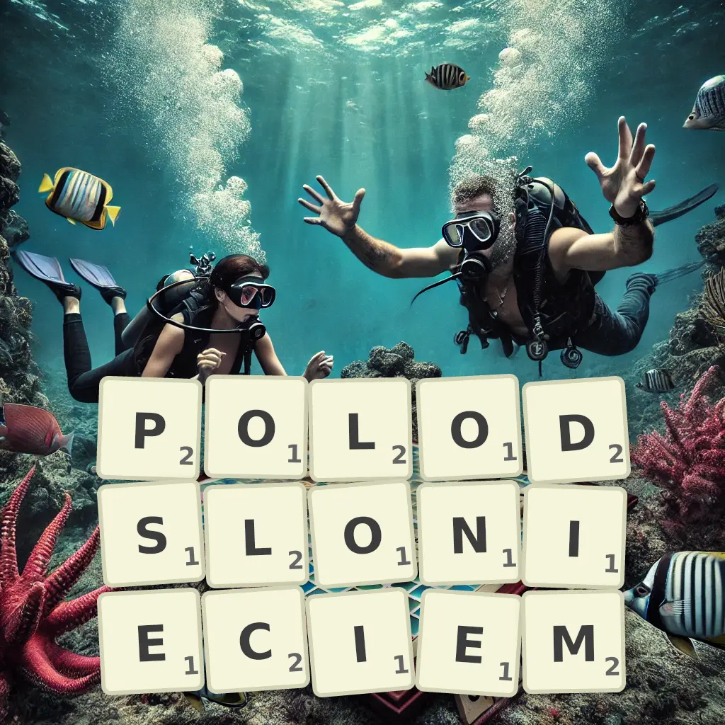 Słowa z liter PÓŁODSŁONIĘCIEM