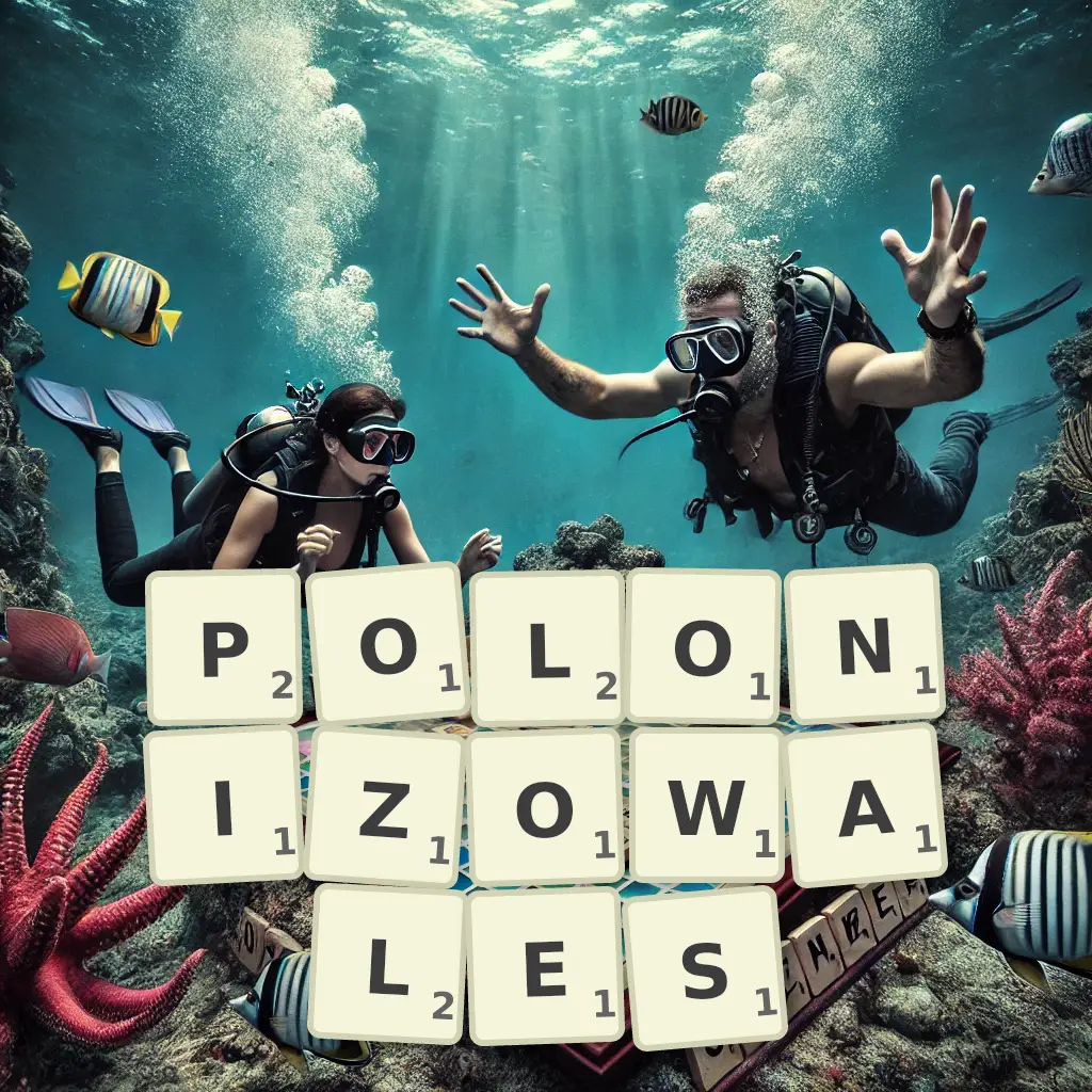 Słowa z liter POLONIZOWAŁEŚ