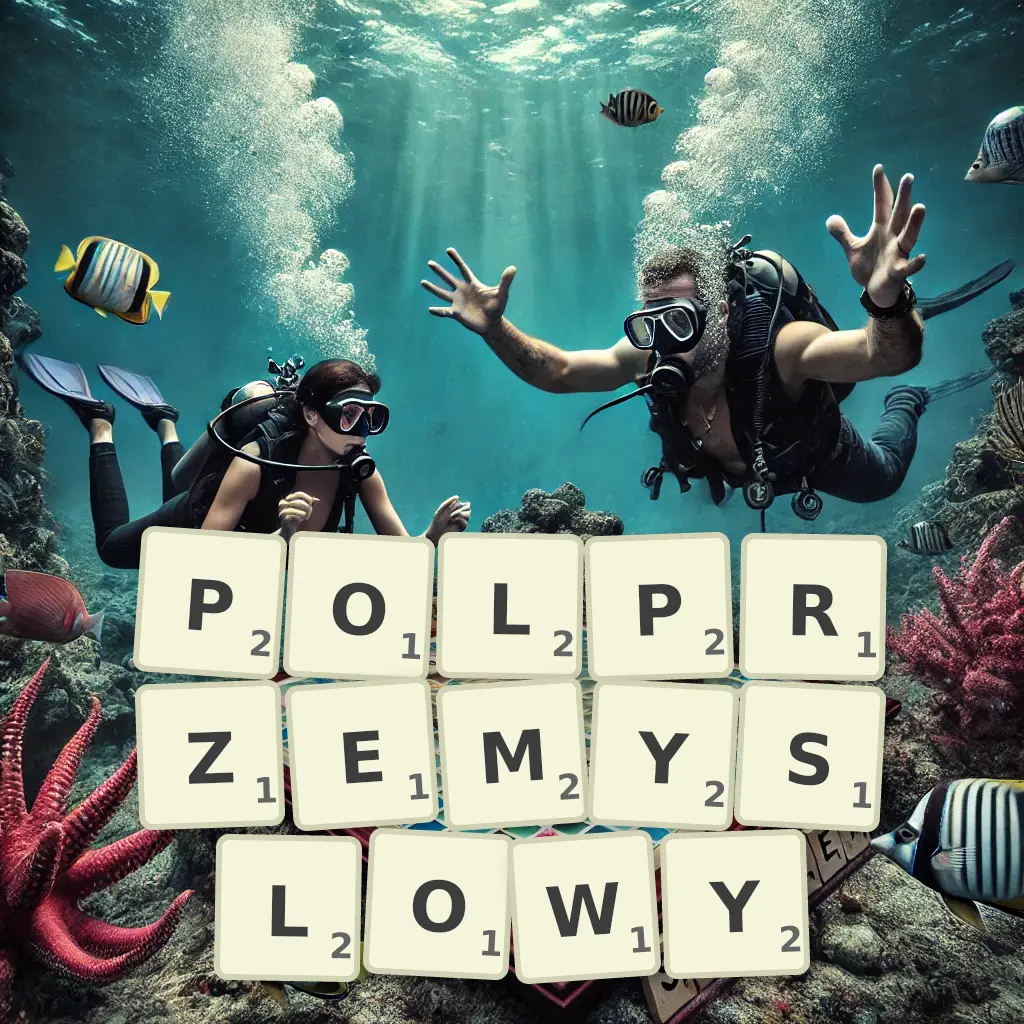 Słowa z liter PÓŁPRZEMYSŁOWY