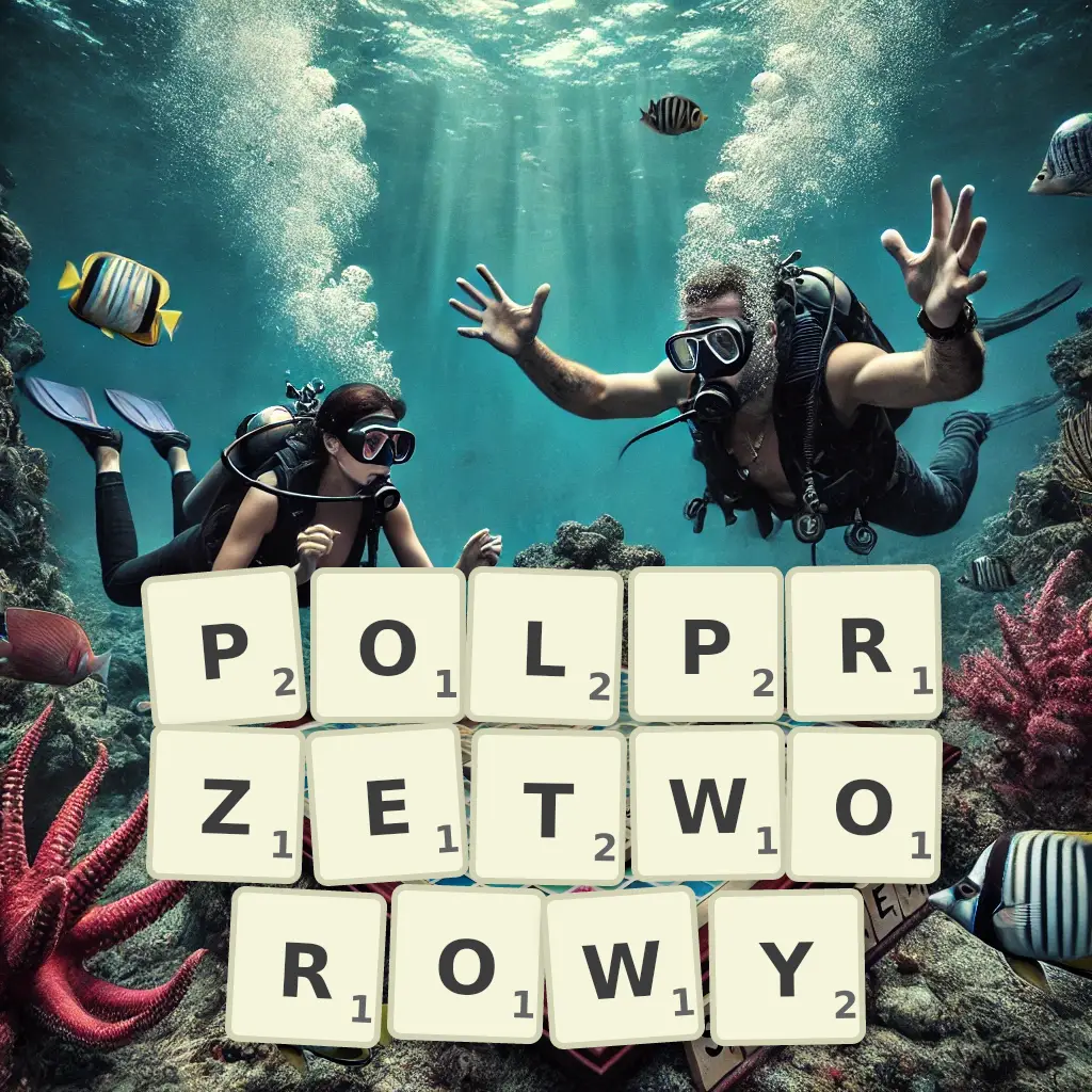 Słowa z liter PÓŁPRZETWOROWY