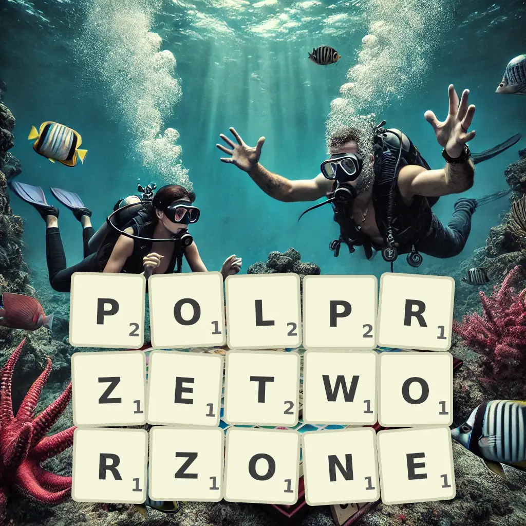 Słowa z liter PÓŁPRZETWORZONE