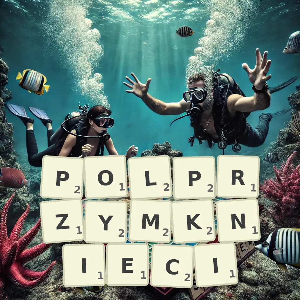 Słowa z liter PÓŁPRZYMKNIĘCI