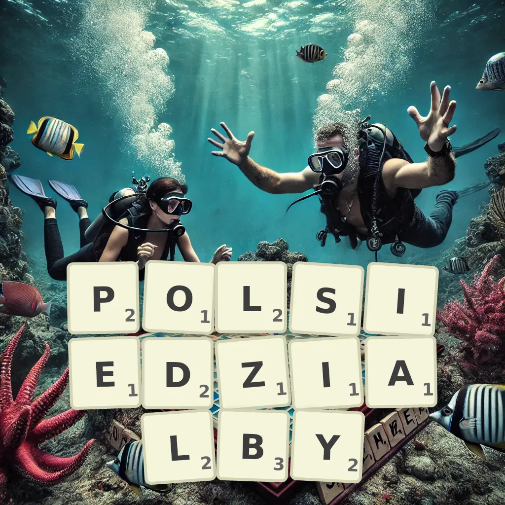 Słowa z liter PÓŁSIEDZIAŁBY