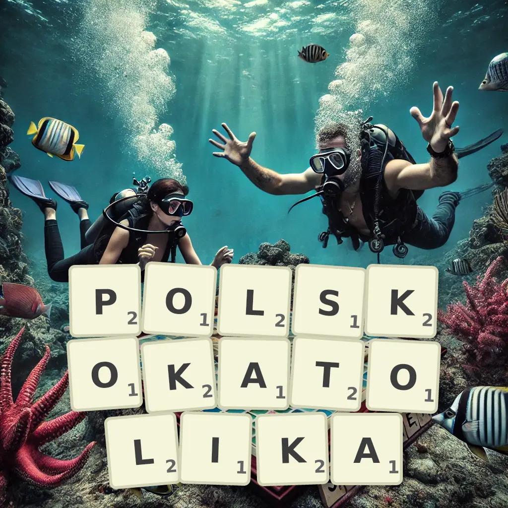 Słowa z liter POLSKOKATOLIKA