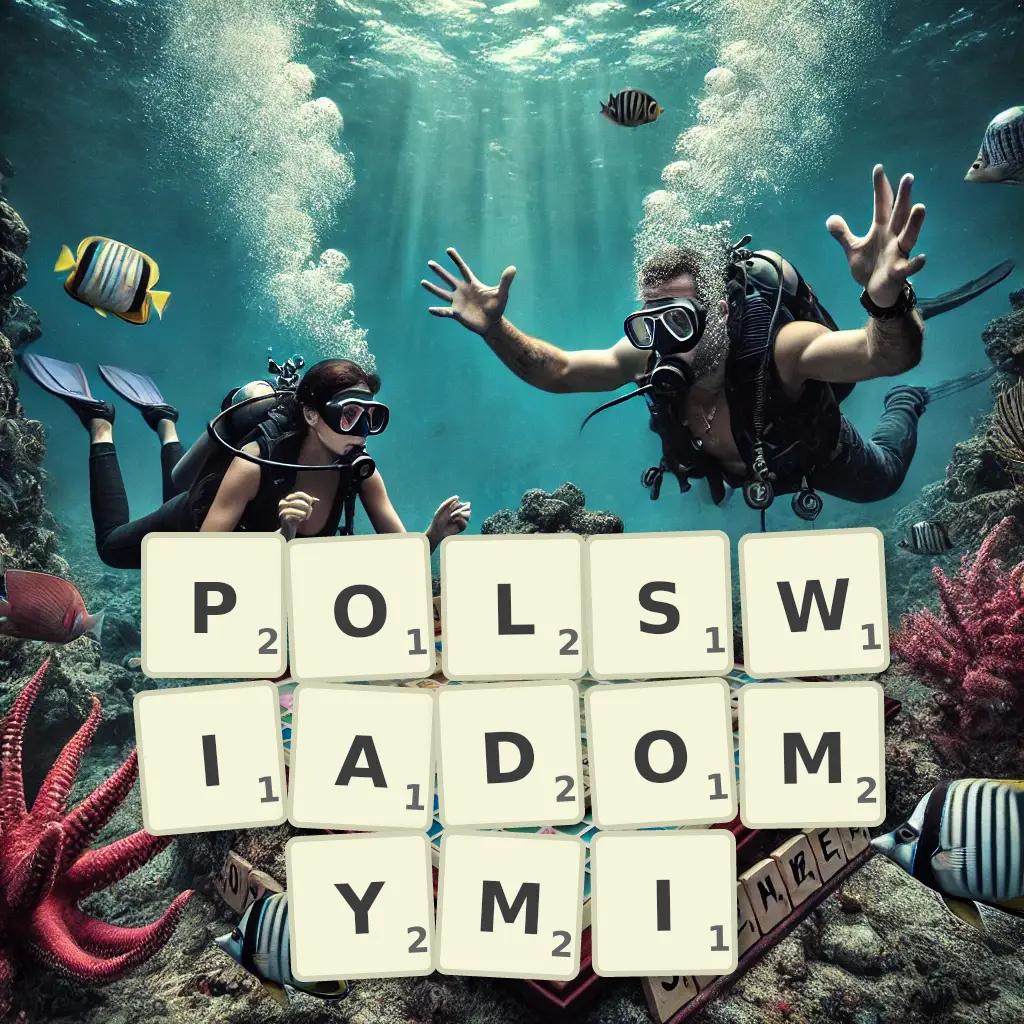 Słowa z liter PÓŁŚWIADOMYMI