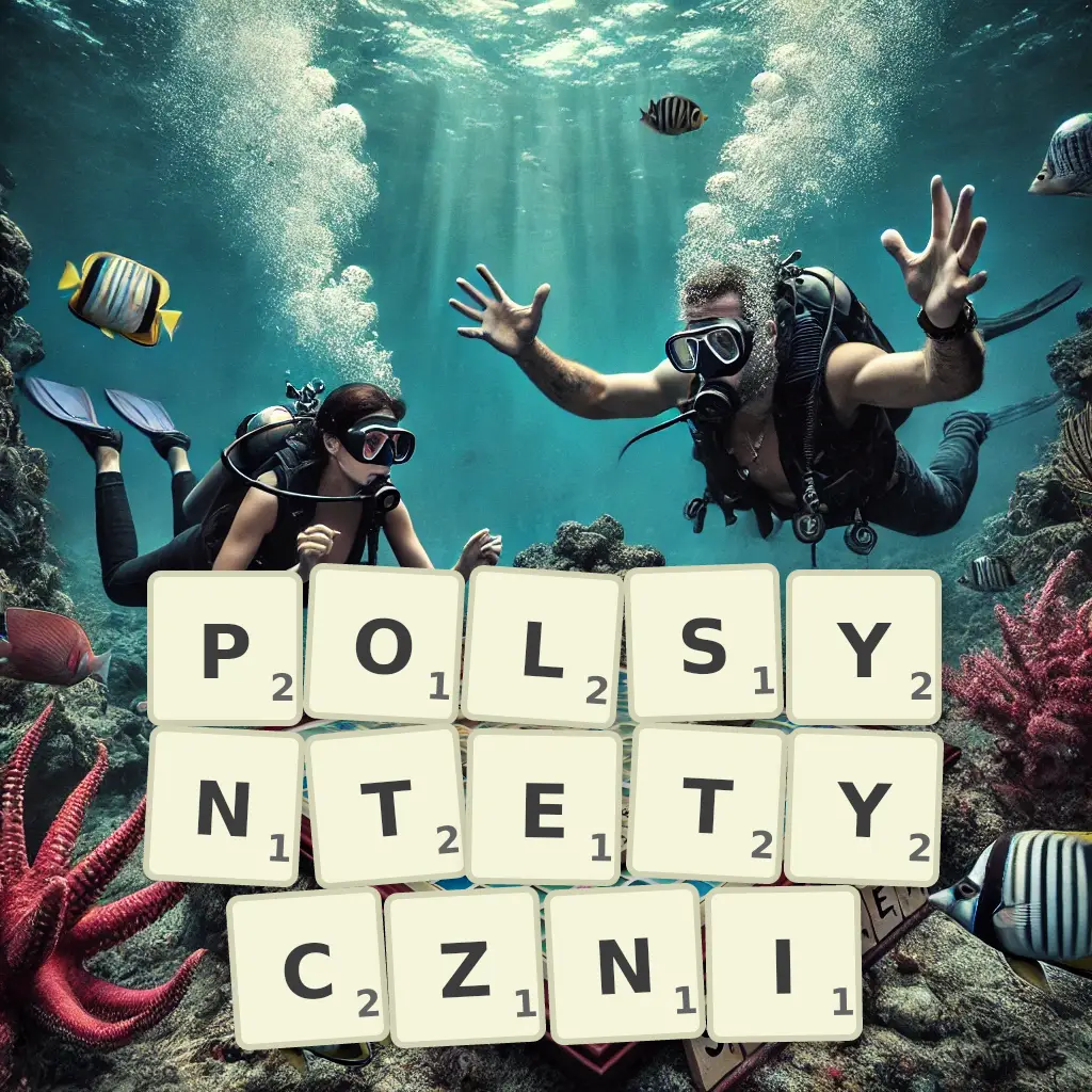Słowa z liter PÓŁSYNTETYCZNI