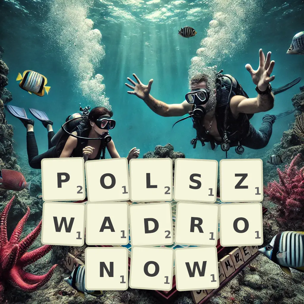 Słowa z liter PÓŁSZWADRONÓW