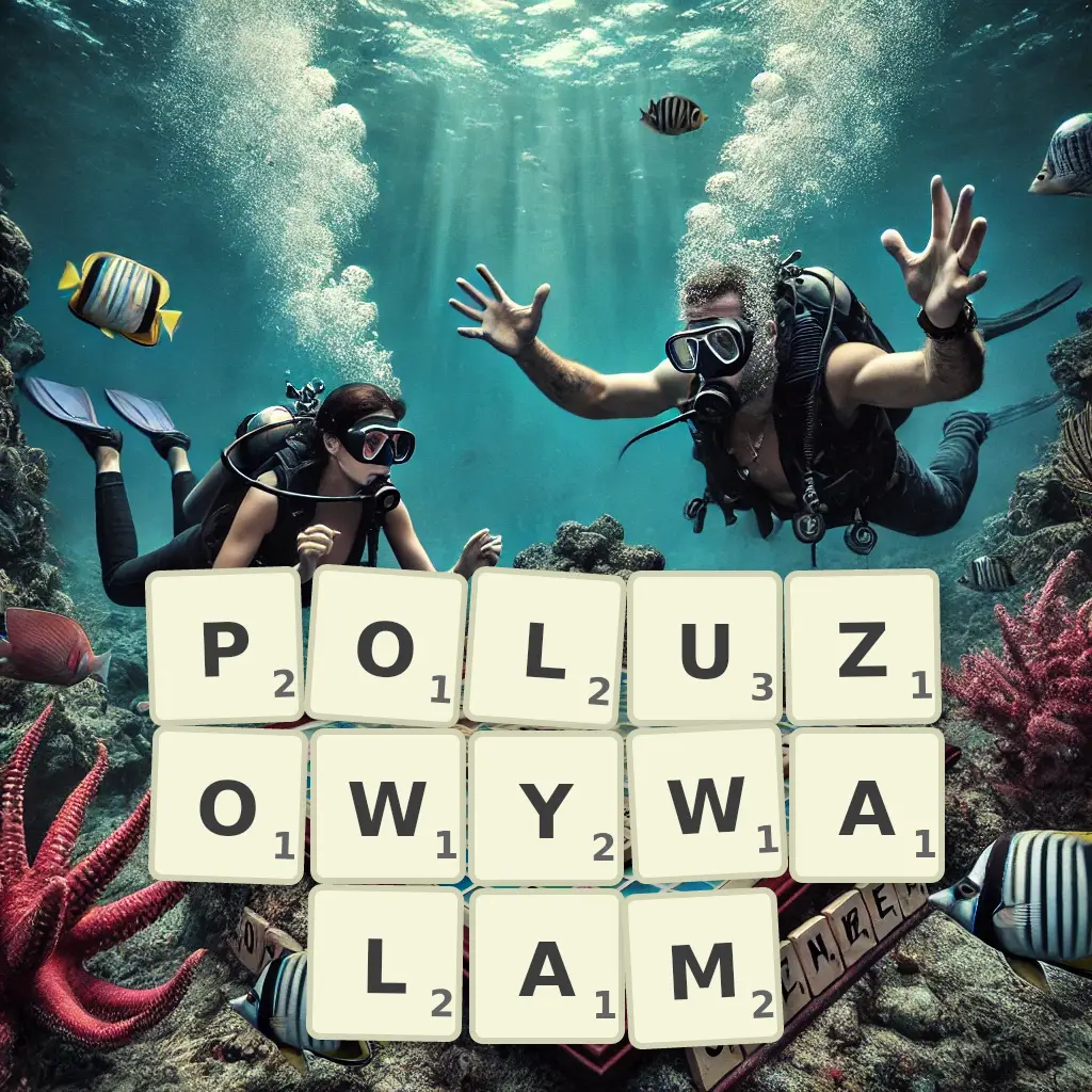 Lista słów z liter POLUZOWYWAŁAM Słowa z liter POLUZOWYWAŁAM