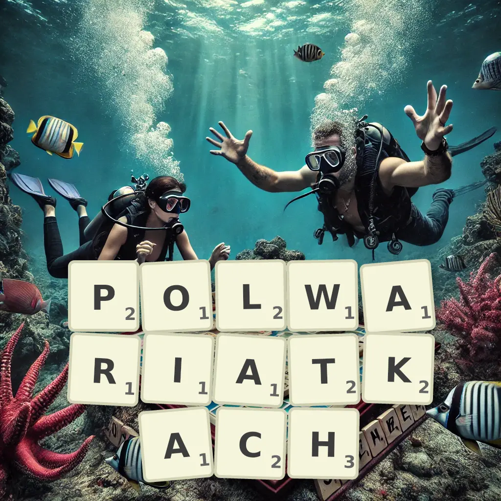 Lista słów z liter PÓŁWARIATKACH Słowa z liter PÓŁWARIATKACH