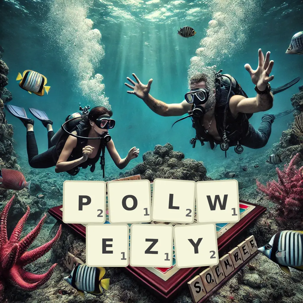 Słowa z liter PÓŁWĘŻY