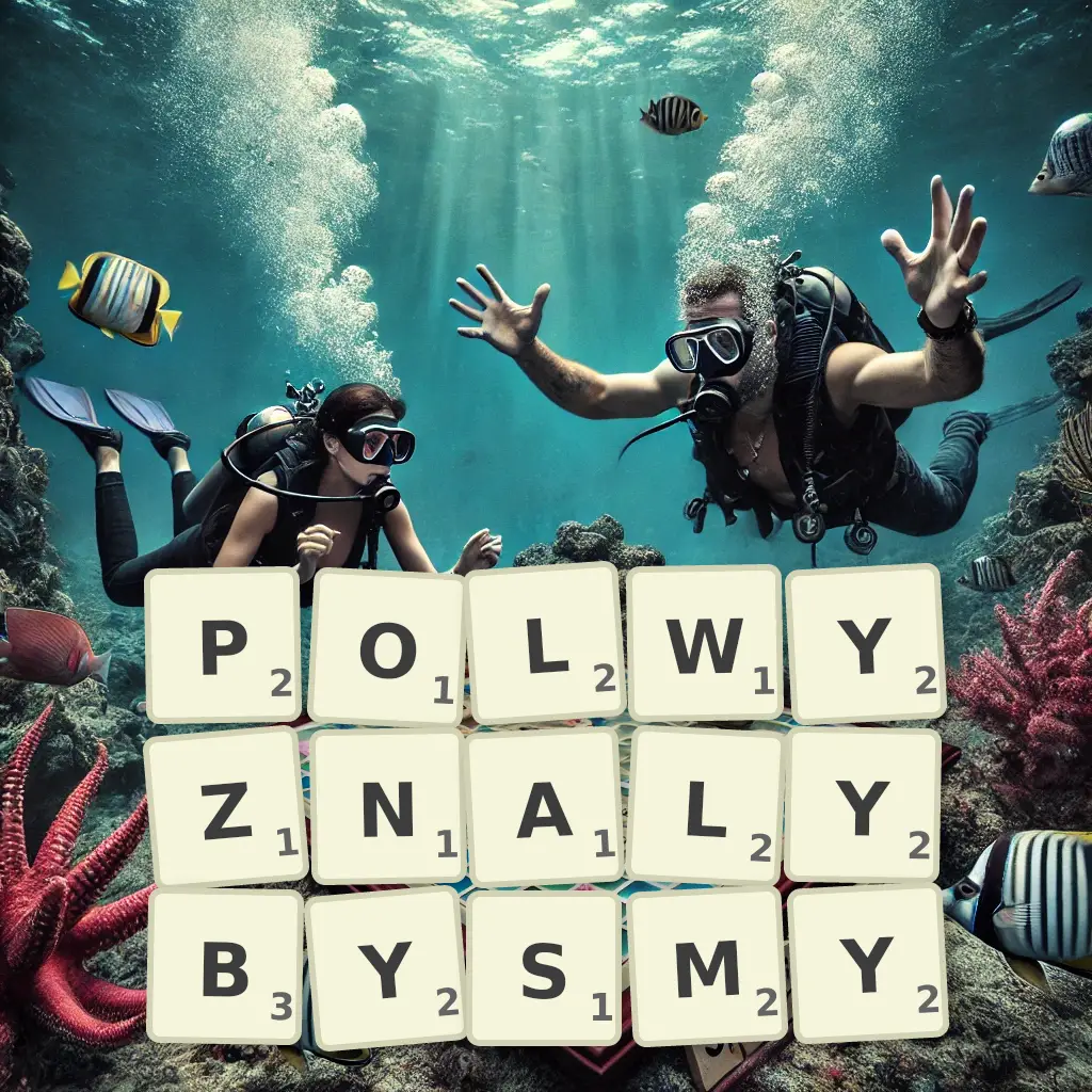 Lista słów z liter PÓŁWYZNAŁYBYŚMY Słowa z liter PÓŁWYZNAŁYBYŚMY