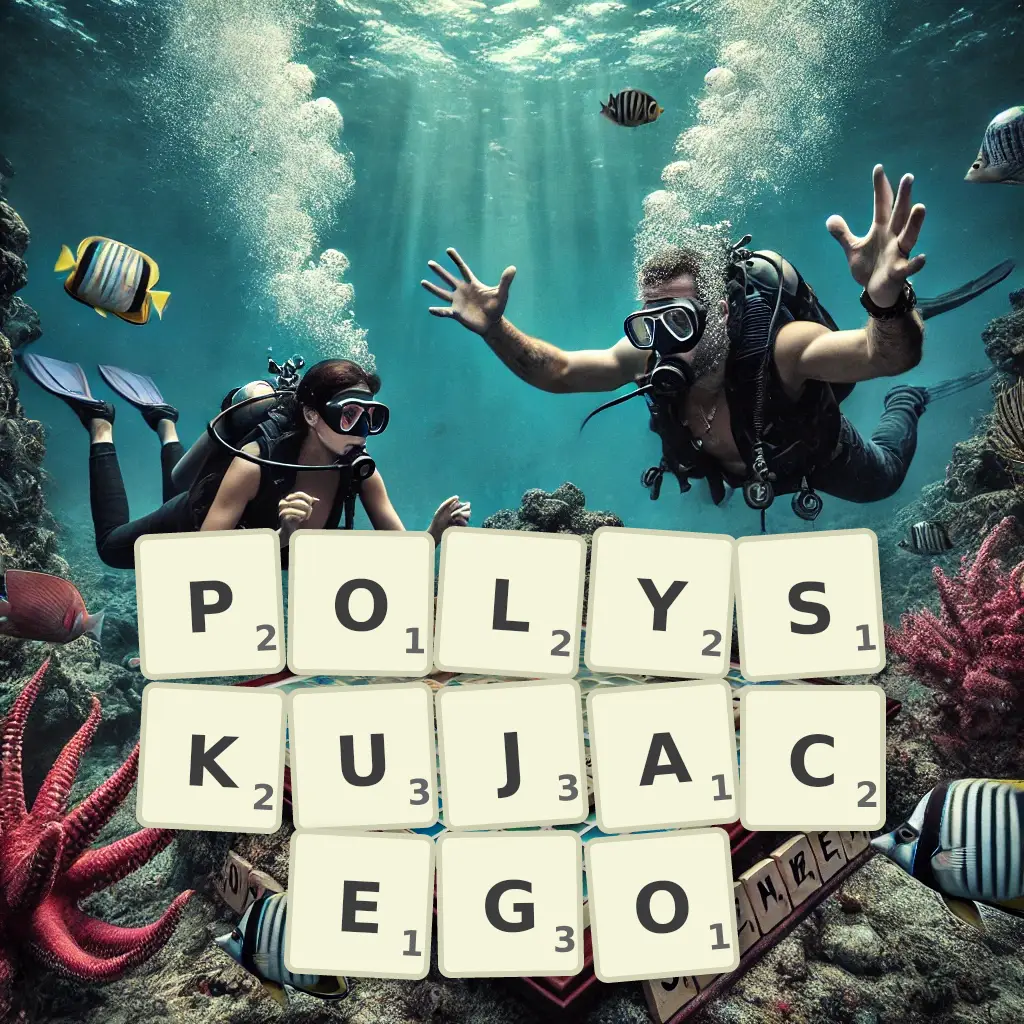 Słowa z liter POŁYSKUJĄCEGO