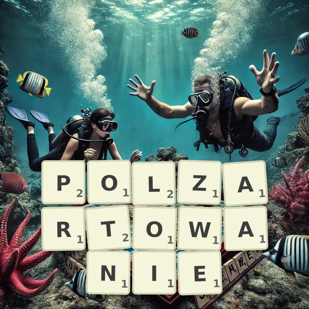 Słowa z liter PÓŁŻARTOWANIE